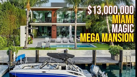 Inside $13,000,000 Miami MAGIC Mega Mansion