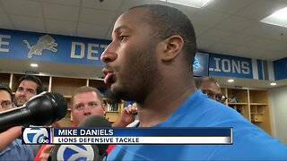 Mike Daniels says the Lions d-line is building chemistry
