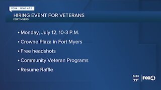 Veteran hiring event