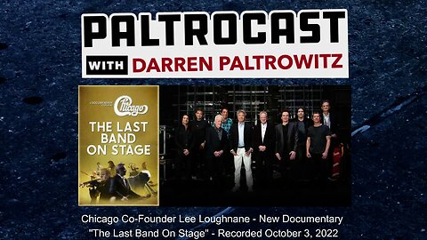 Chicago's Lee Loughnane interview #2 with Darren Paltrowitz