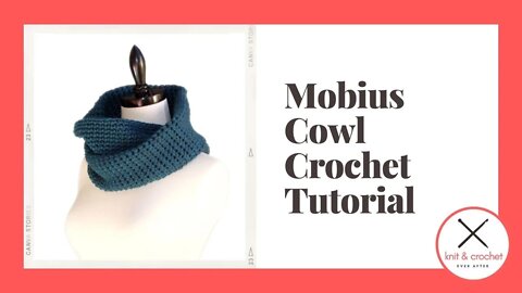 Left Hand One Skein Mobius Cowl Free Crochet Pattern Workshop