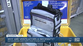 Why are ventilators such a necessity for coronavirus patients?