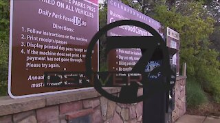 Driver hits headstones at Fort Logan National Cemetery