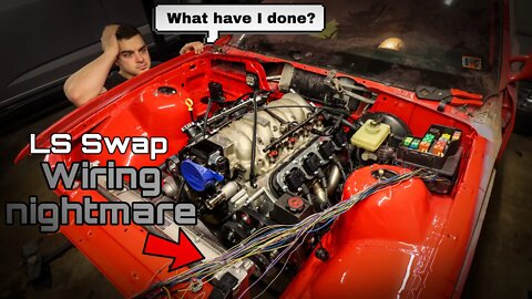 LS Swap Wiring - Looks harder than it is - E36 LS1 Swap Pt. 14