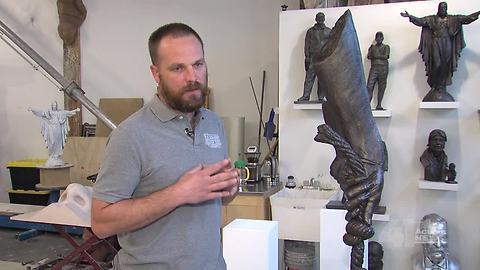 Sculptor proposes artwork for site where Confederate monument used to sit