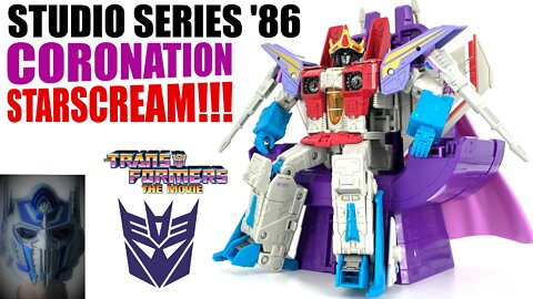 Transformers Studio Series '86 - Coronation Starscream Review