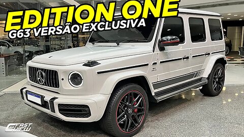 MERCEDES AMG G63 EDITION ONE SUV OFFROAD DE LUXO MAIS ICÔNICO DA MARCA COM MOTOR V8 INSANO!