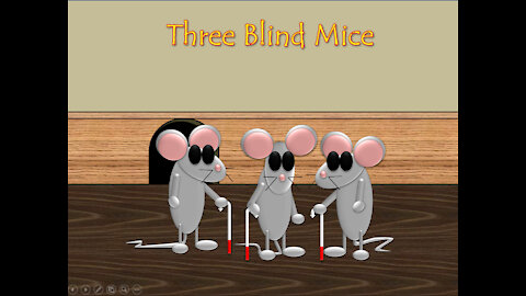 3 Blind Mice nursery rhyme