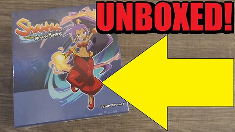 Unboxing the Ultimate Edition of Shantae and the Seven Sirens for the PS5
