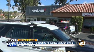 Masked men rob Verizon store on Black Friday