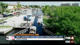 New concerns over removing Chiquita boat lock in Cape Coral