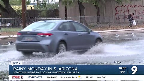 Monsoon causes flooding in parts of Southern Arizona