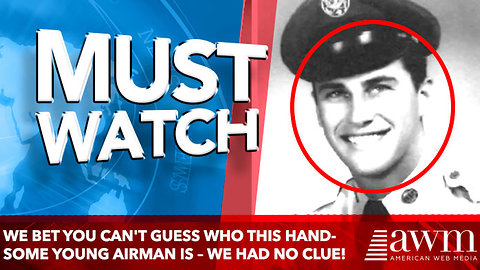 We bet you can't guess who this handsome young Airman is