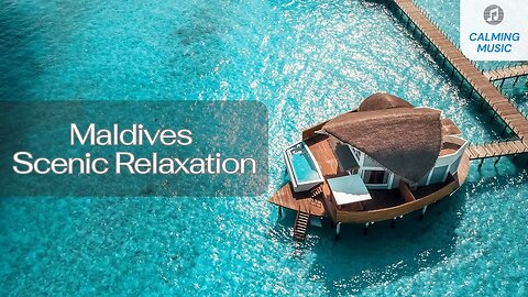 Maldives Relaxation Film | Summer Ambience | 4k video #maldivesislands #relaxationfilm