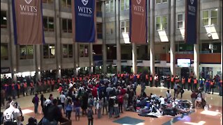 SOUTH AFRICA - Johannesburg - Wits Protest (8eJ)