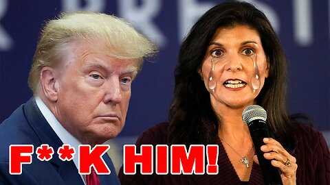 Nikki Haley DROPS OUT and gets SALTY in SHOCKING DIVISIVE speech!