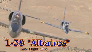 L-39 "Albatros" Raw Jet Flight Footage