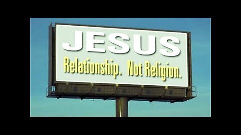 A Jesus Relationship