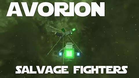 Let's Play Avorion ep 17 - Salvage Fighters Attack