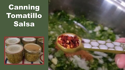 How to Make and Can Tomatillo Salsa from Scratch