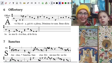 Learn the Gregorian Chant Propers for the Immaculate Conception (abridged)