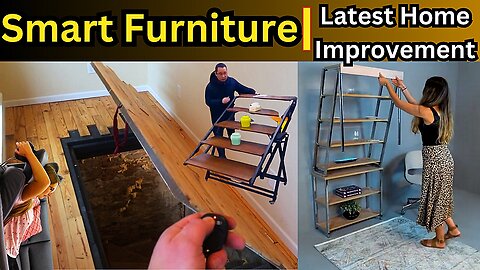 Smart Furniture Ingenious Space Saving Designs And Hidden Doors Ep 26