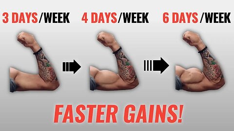 How Many Days A Week Should You Workout- (FASTER GAINS!)
