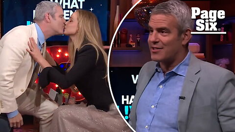 'Nervous' Andy Cohen gushes over kissing 'hot' Jennifer Lawrence after 'bone hard' comment