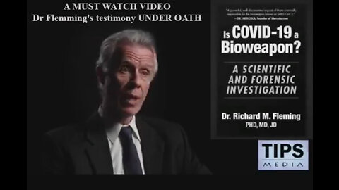 Dr Flemming's testimony UNDER OATH regarding COVID and the 'vaccines' [A must watch]