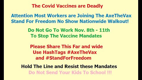 ‘March for Freedom Rally’ takes place in downtown LA - #AxeTheVax