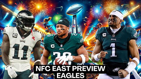 Eagles out for REVENGE! Ready for a Super Bowl run this season!