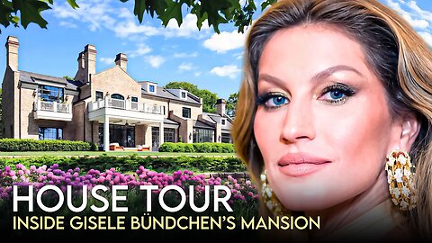 Gisele Bundchen | House Tour | $27 Million Miami Mansion & More