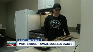 Mom, student, small business owner: How one Buffalo woman is doing it all