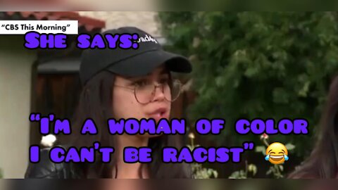 SOHO KAREN corrects her accusers, with authority! "IM A WOMAN OF COLOR, I CANT BE RACIST"