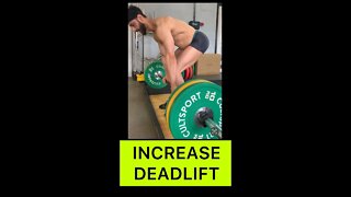 How To Increase Deadlift Strength #shorts