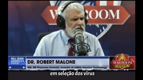 Dr. Robert Malone explica porque pessoas vac¡nadas estão gerando mutações resistentes às vac¡nas