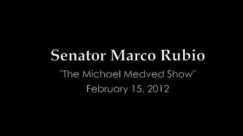 Sen. Rubio Discusses Payroll Tax Deal With Michael Medved