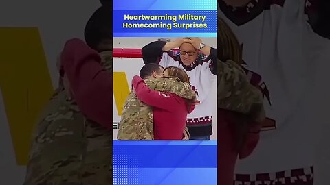 Heartwarming Military Homecoming Surprises #shorts.