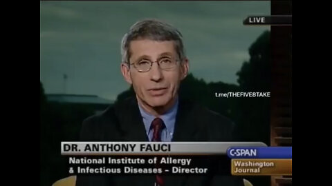 Fauci Flashback: "The Most Potent Vaccination is Getting Infected Yourself"