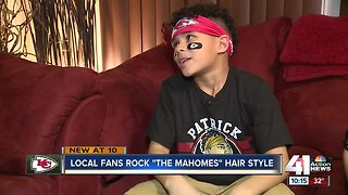 More children asking for 'the Mahomes' haircut
