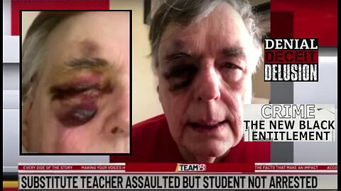 Black Teen Man Child Beats the Piss Out of Teacher - Police Instructed Not to Arrest