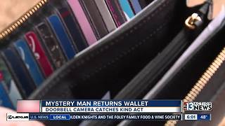 Mystery man returns lost wallet, saves Christmas