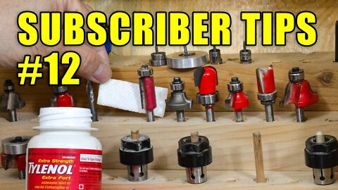5 Quick Woodworking Tips / Subscriber Tips Episode 12