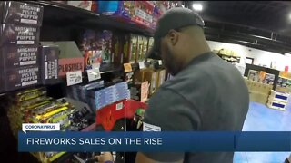 Fireworks sales on the rise