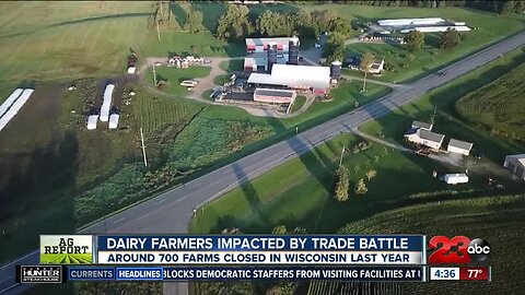 Ag Report: Trade war affecting dairy farmers, Farmers' Almanac calling for bitterly cold winter, and tech solutions for ag