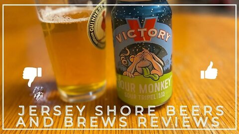 Beer Review of Victory Brewing Sour Monkey Tripel