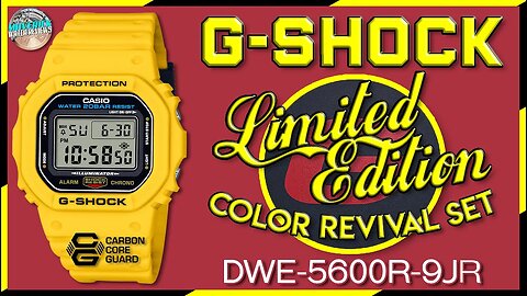 Reboot! | G-Shock Color Revival DWE-5600R-9JR & DW5600REC-9 200m Quartz Comparison, Unbox & Review