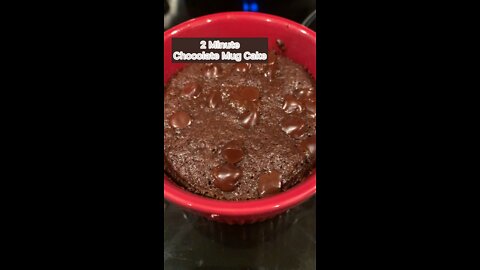 2 - Minute Chocolate Mug Cake Recipe