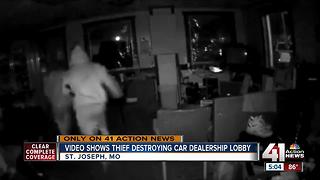 Thieves caught on camera breaking into St. Joseph business twice in one week