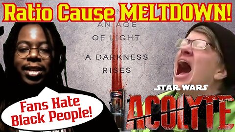 Critic MELTSDOWN After Star Wars "The Acolyte" Trailer Gets RATIOED Into Oblivion! Disney Lucasfilm